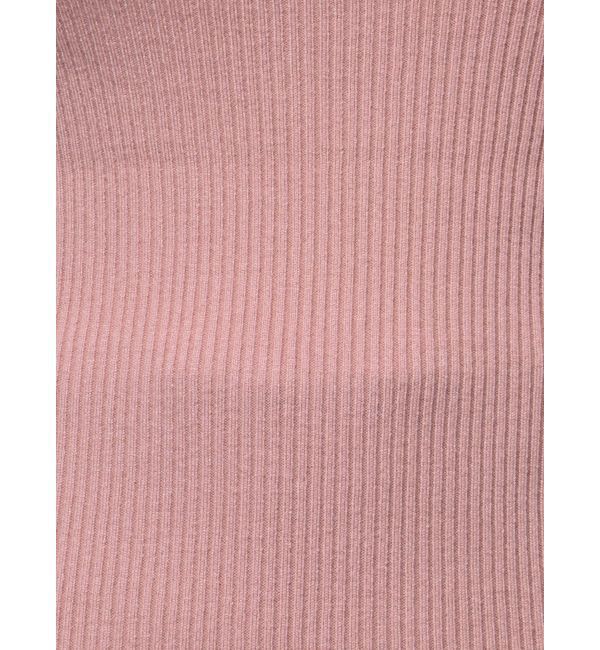 LAGUNAMOON「アシンメトリードレープフレアスリーブニット」|ニット・セーター|