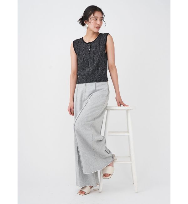 LAGUNAMOON「【追加生産】ミニマルメランジニットプルオーバー」|ニット・セーター|