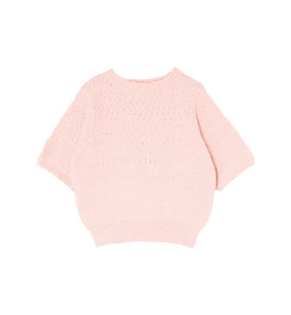 LAGUNAMOON「ブークレーネップニットプルオーバー」|ニット・セーター|ピンク