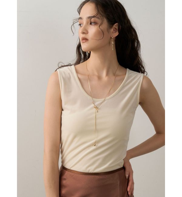 LAGUNAMOON「2WAYライトベロアタンク」|タンクトップ|