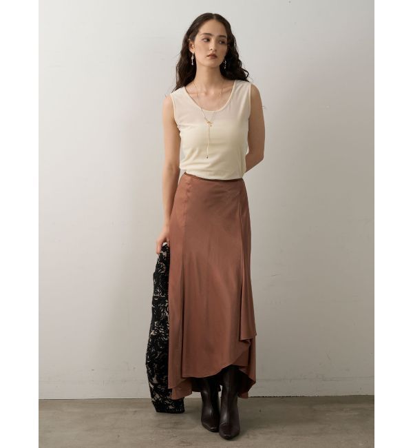 LAGUNAMOON「2WAYライトベロアタンク」|タンクトップ|