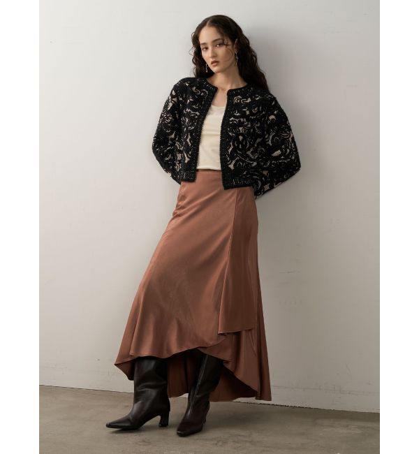 LAGUNAMOON「2WAYライトベロアタンク」|タンクトップ|