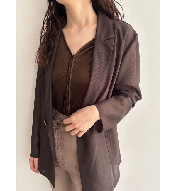 LAGUNAMOON「2WAYライトベロアタンク」|タンクトップ|