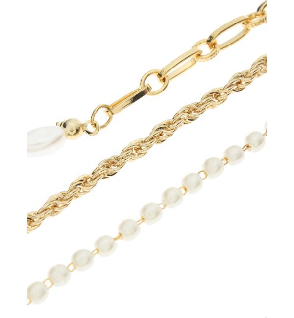 EVRIS「E MOTIF 3連ネックレス」|ネックレス|