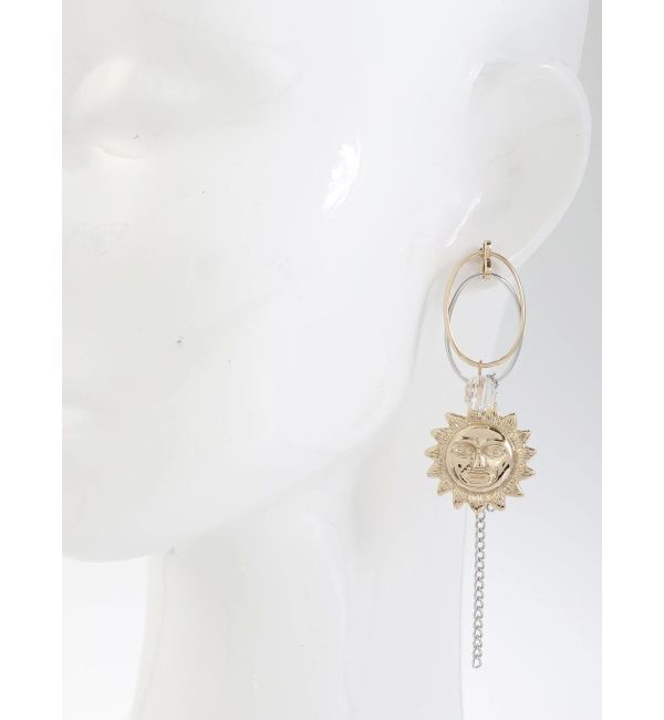 EVRIS「SUNNY MOTIFデザインピアス」|ピアス|