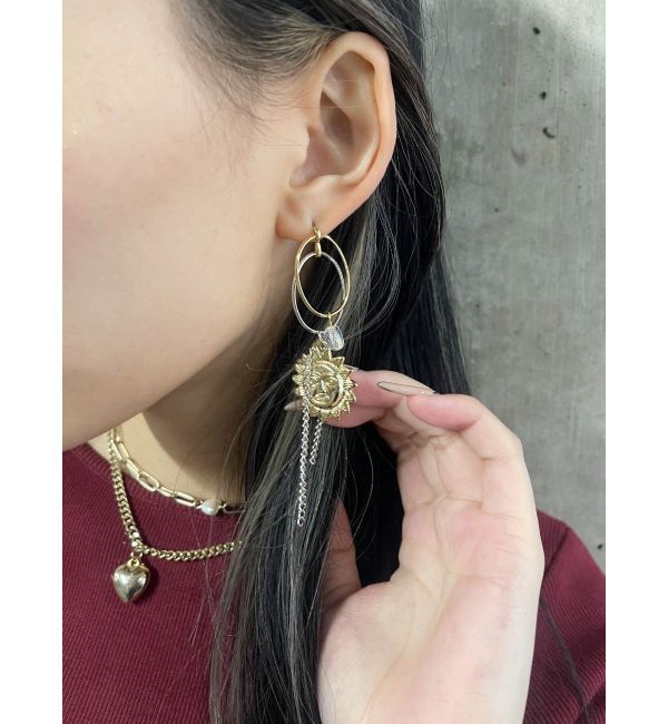 EVRIS「SUNNY MOTIFデザインピアス」|ピアス|