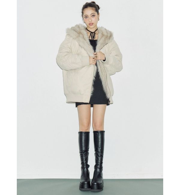 EVRIS「タイトニットミニワンピース」|ワンピース|