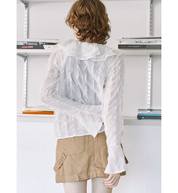 jouetie「フロントフリルブラウス」|シャツ・ブラウス|