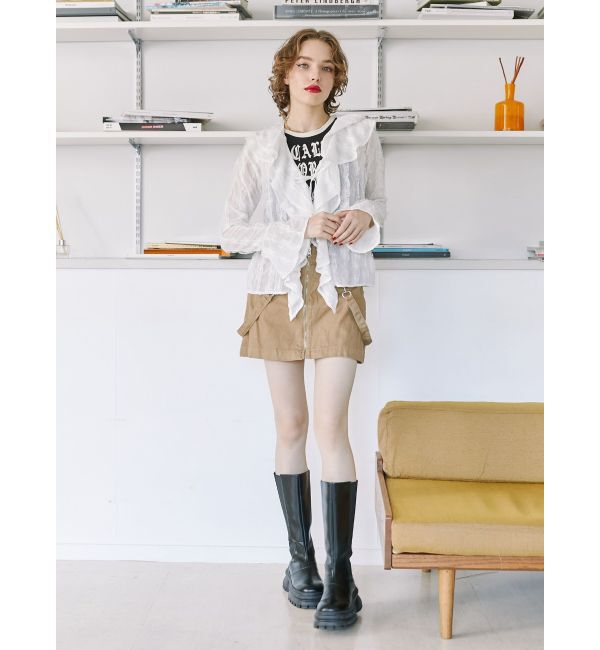 jouetie「フロントフリルブラウス」|シャツ・ブラウス|