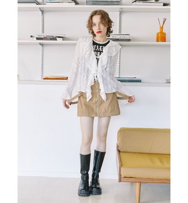 jouetie「フロントフリルブラウス」|シャツ・ブラウス|