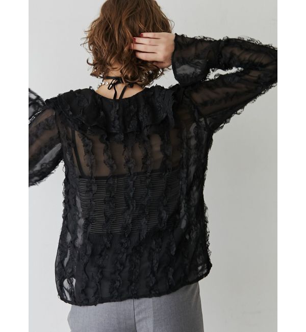 jouetie「フロントフリルブラウス」|シャツ・ブラウス|