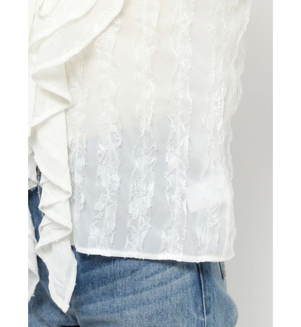 jouetie「フロントフリルブラウス」|シャツ・ブラウス|