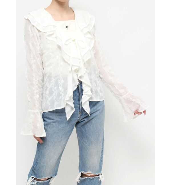 jouetie「フロントフリルブラウス」|シャツ・ブラウス|