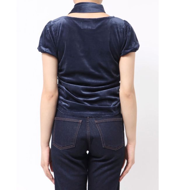 jouetie「ベロアチョーカートップス」|Tシャツ・カットソー|