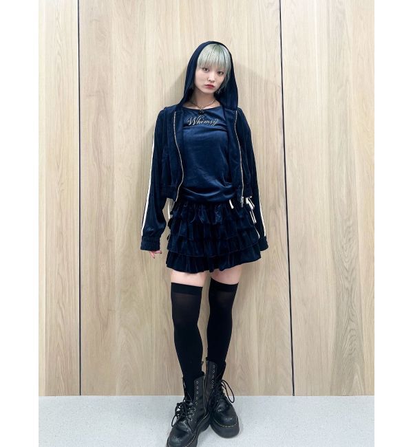 jouetie「ベロアチョーカートップス」|Tシャツ・カットソー|