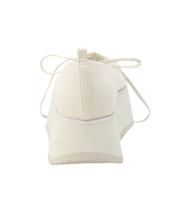 merry jenny「レースアップギャザー厚底シューズ」|その他|