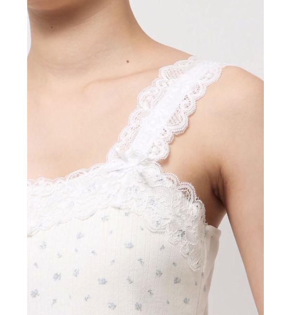 merry jenny「flower camisole tops」|キャミソール|