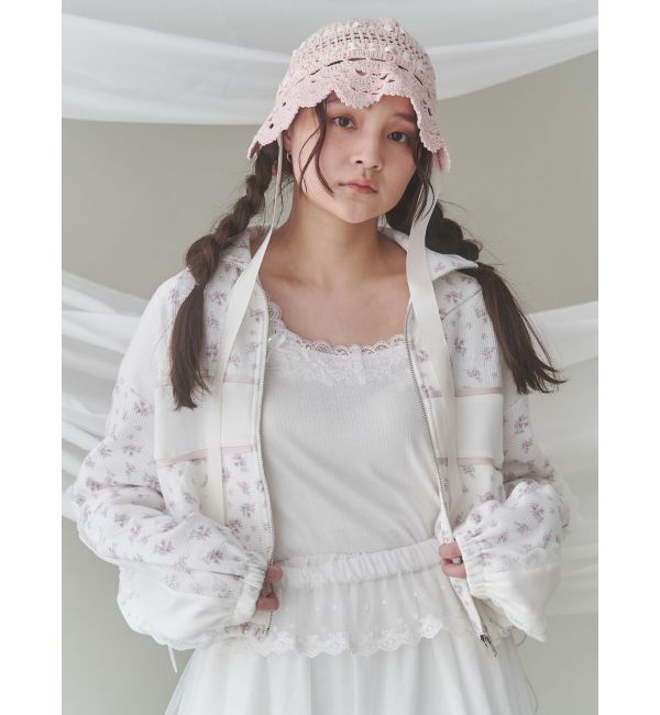 merry jenny「flower camisole tops」|キャミソール|