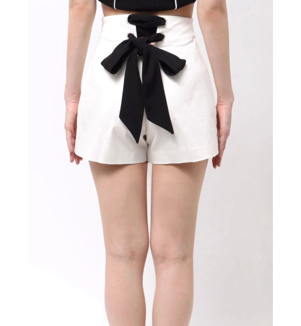 GYDA「BACK LACE UPショートパンツ」|その他|