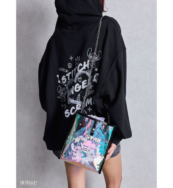 GYDA「スティッチ / GYDA bijouクリアBAG」|ショルダー・メッセンジャー|