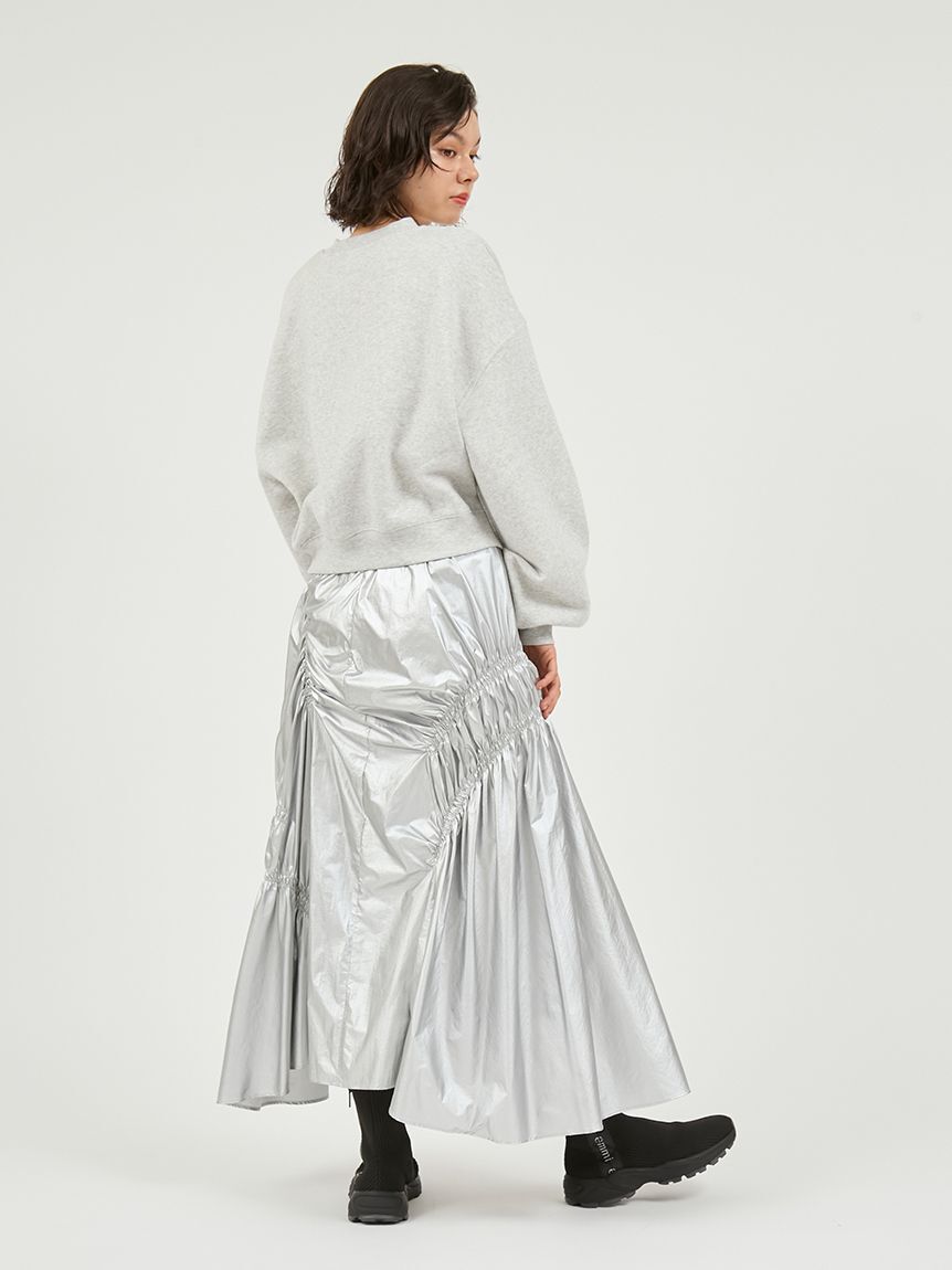 emmi atelier「ギャザーディテールボリュームスカート」|スカート|