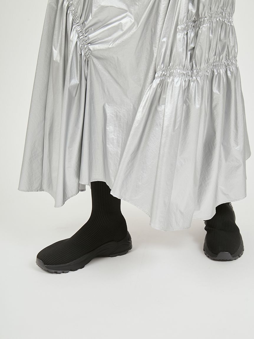 emmi atelier「ギャザーディテールボリュームスカート」|スカート|