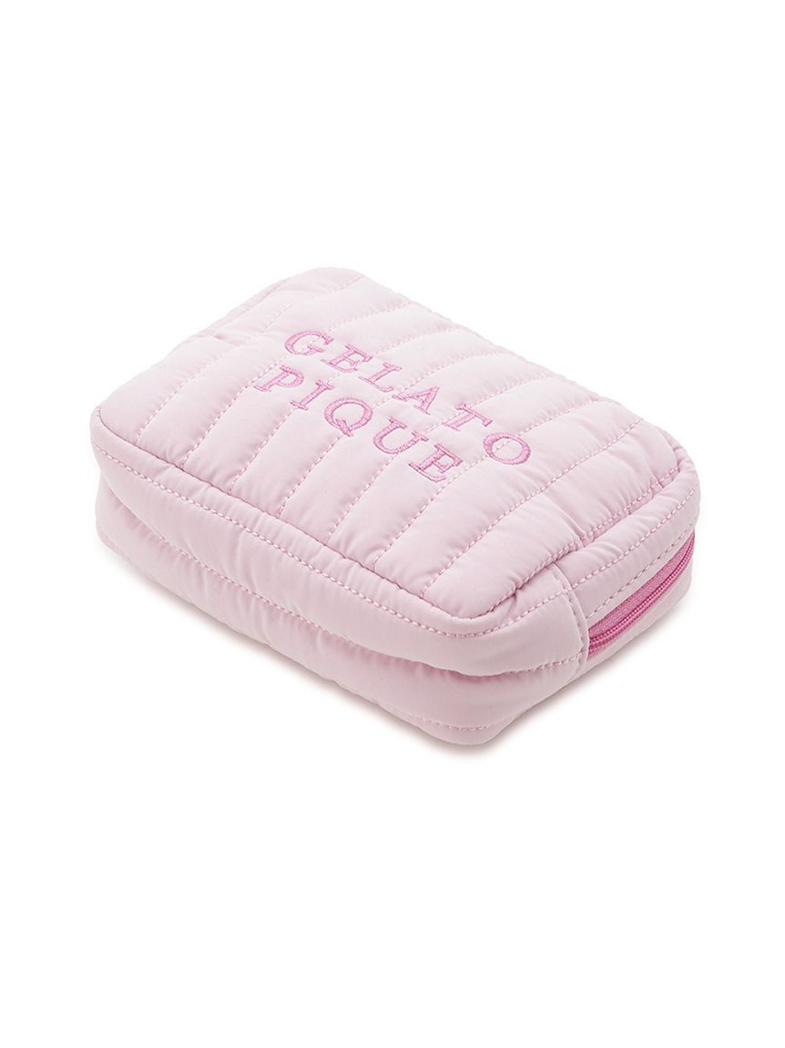gelato pique「キルティングロゴポーチ」|ポーチ|