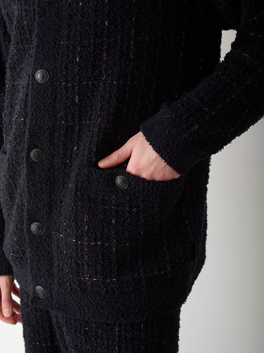 GELATO PIQUE HOMME「【JOEL ROBUCHON】【HOMME】ツイードモコカーディガン」|カーディガン|