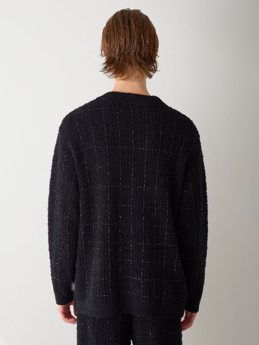 GELATO PIQUE HOMME「【JOEL ROBUCHON】【HOMME】ツイードモコカーディガン」|カーディガン|