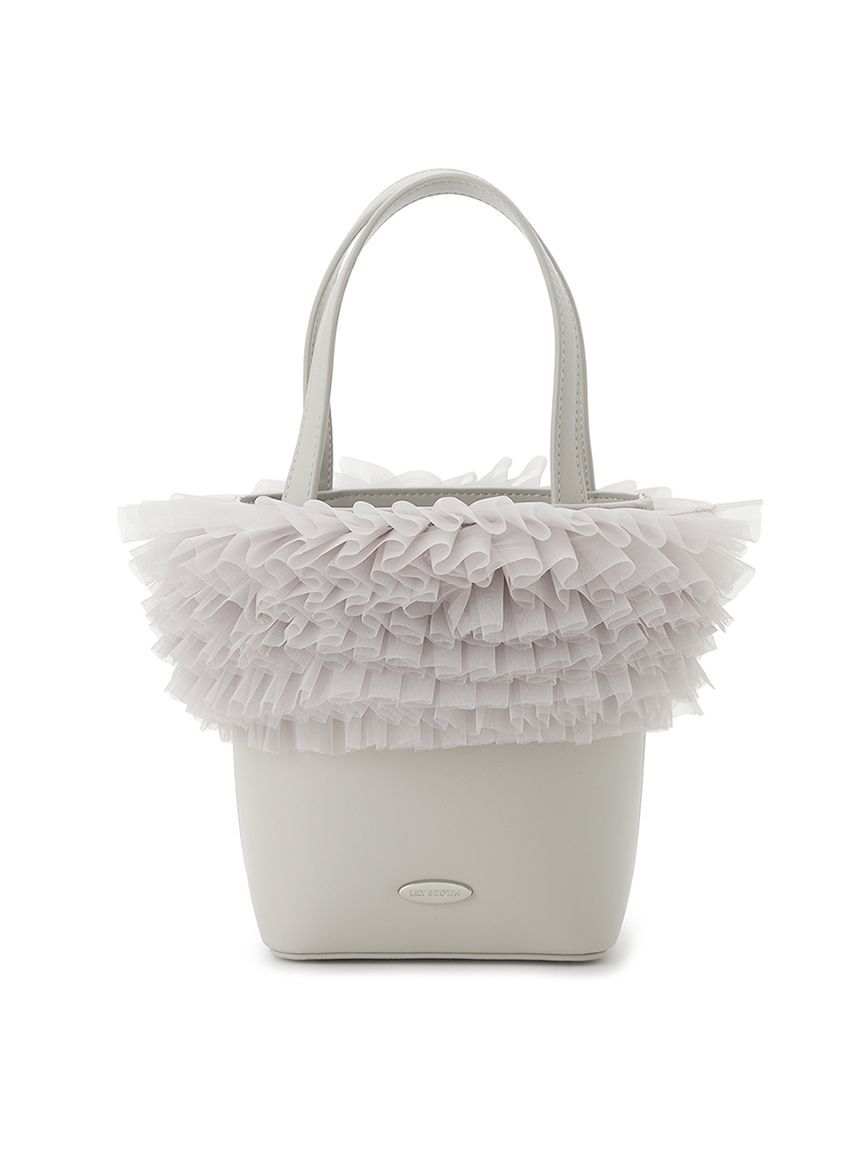 LILY BROWN「【限定カラー】チュール切り替え3wayトート」|トートバッグ|