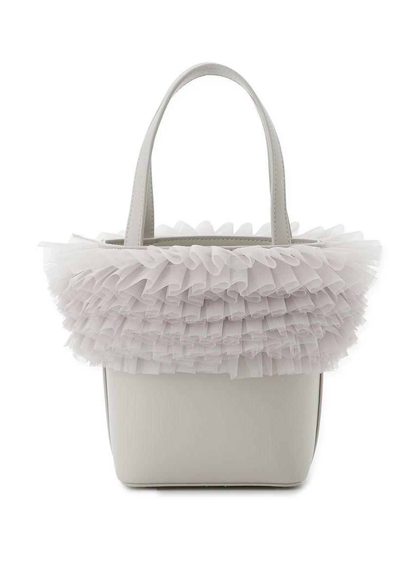 LILY BROWN「【限定カラー】チュール切り替え3wayトート」|トートバッグ|