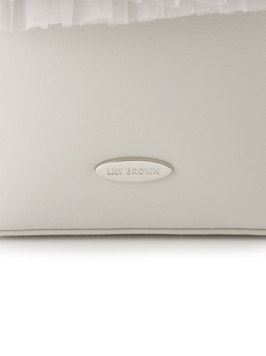 LILY BROWN「【限定カラー】チュール切り替え3wayトート」|トートバッグ|