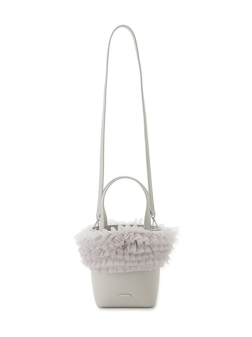 LILY BROWN「【限定カラー】チュール切り替え3wayトート」|トートバッグ|