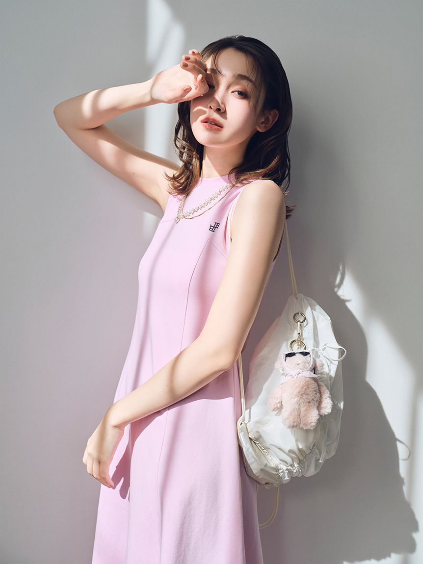 LILY BROWN「LB刺繍カットロングワンピース」|ワンピース|