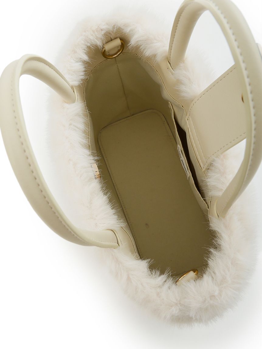 LILY BROWN「エコファーコンビマルチウェイトート(Hearts2Hearts着用)」|トートバッグ|