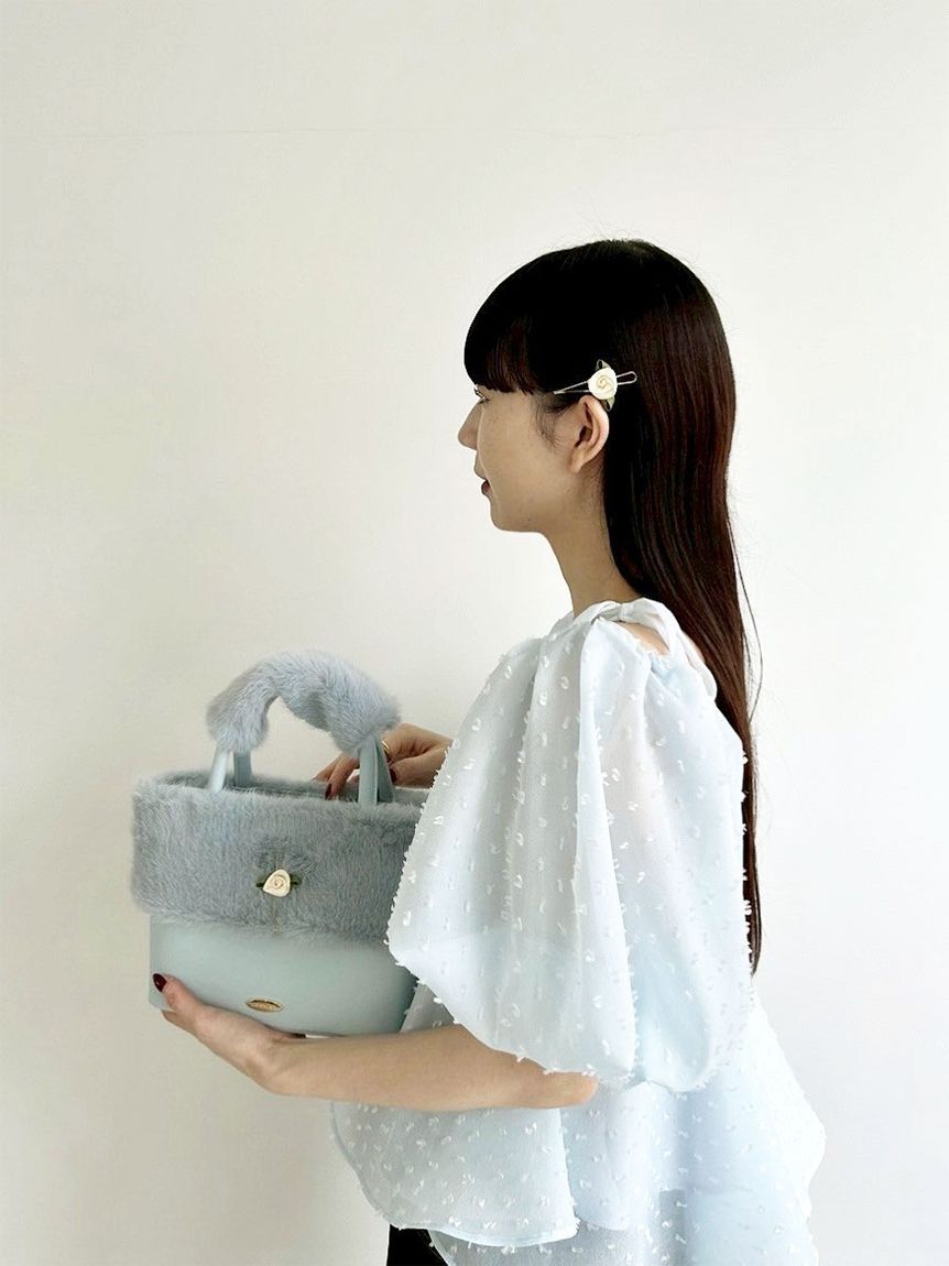 LILY BROWN「エコファーコンビマルチウェイトート(Hearts2Hearts着用)」|トートバッグ|