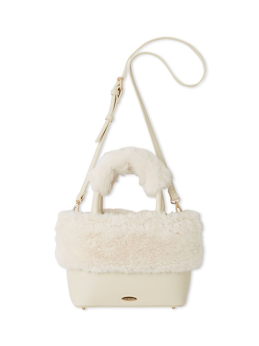 LILY BROWN「エコファーコンビマルチウェイトート(Hearts2Hearts着用)」|トートバッグ|