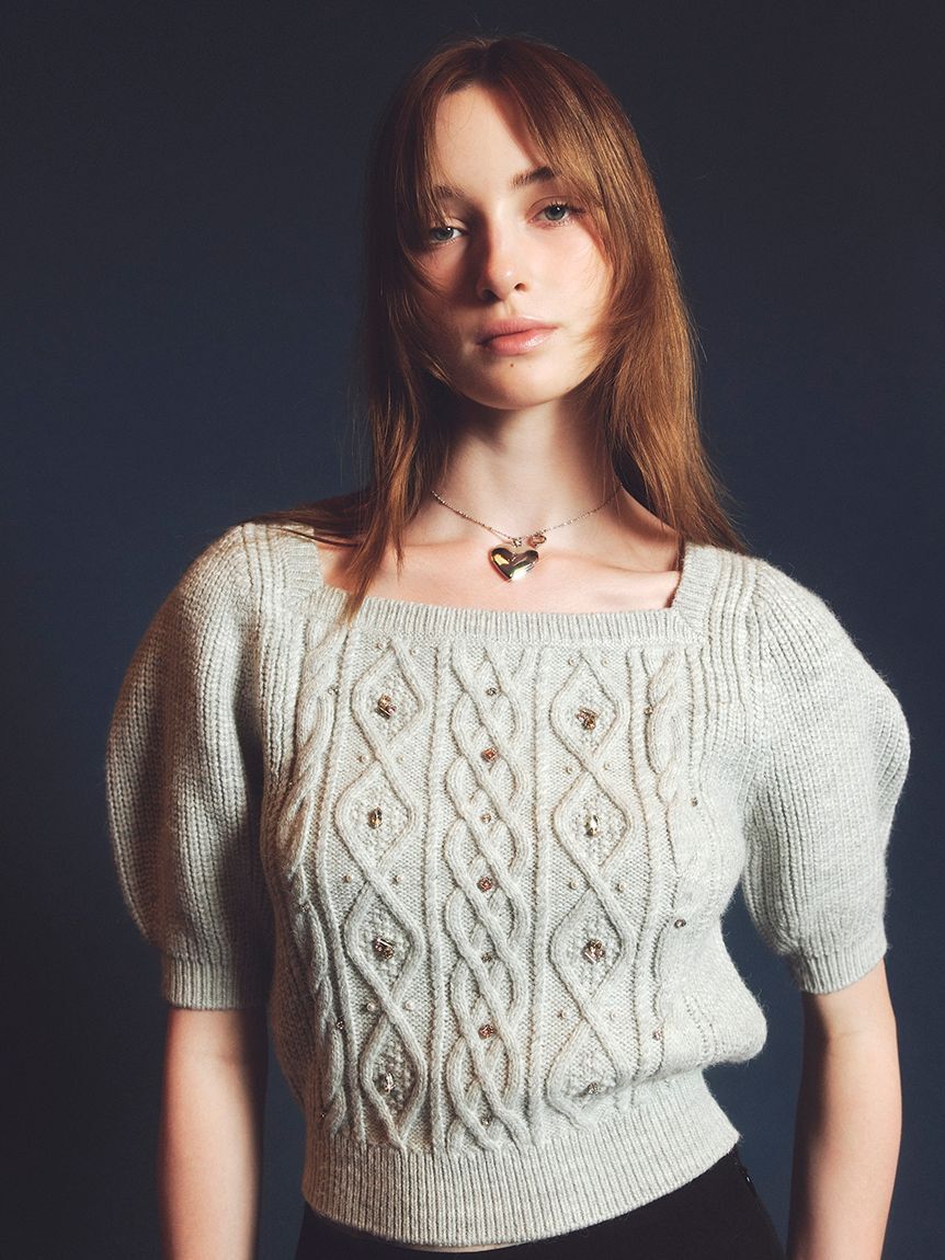 LILY BROWN「イニシャルハートロケットネックレス」|ネックレス|