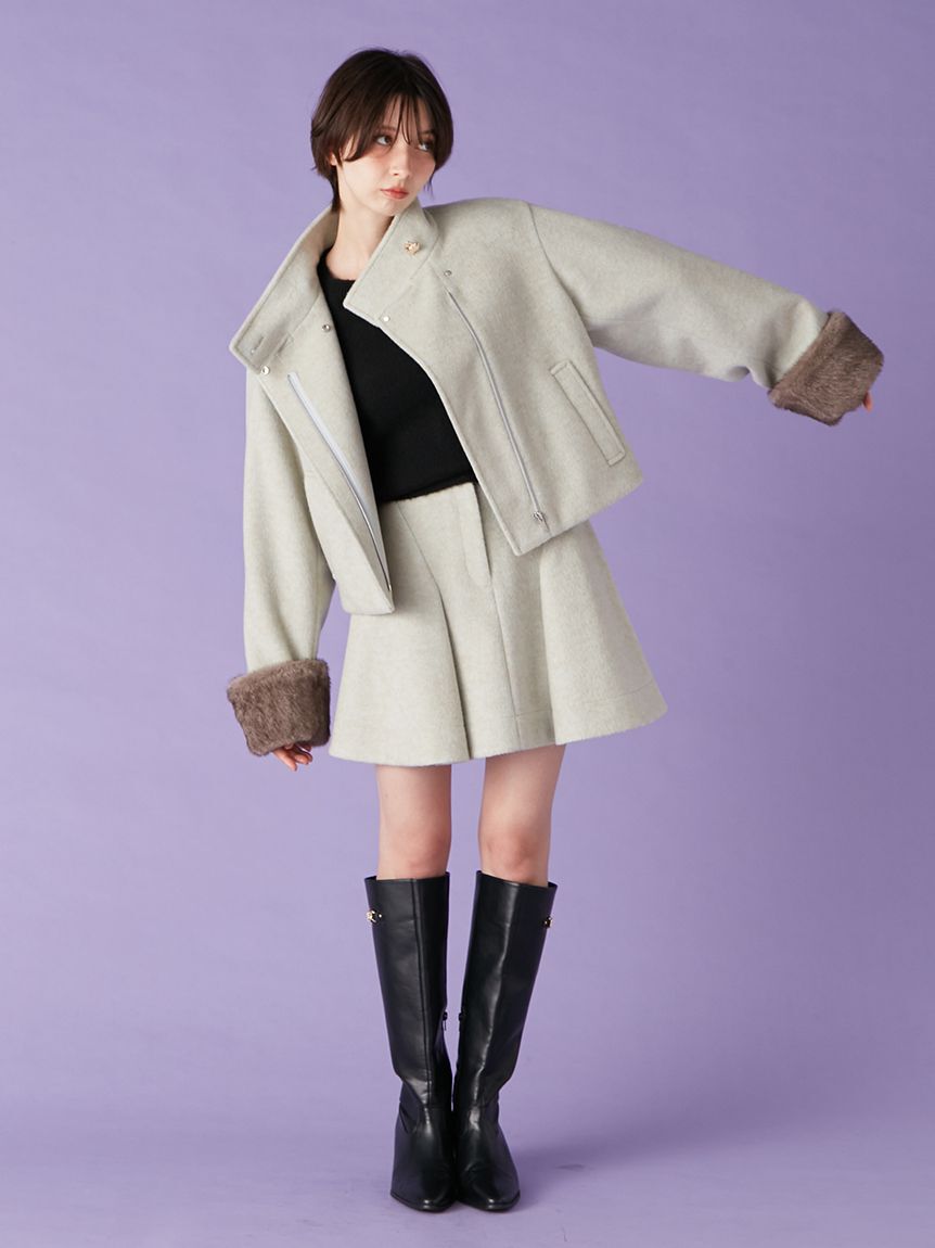 LILY BROWN「フレアミニスカート」|スカート|