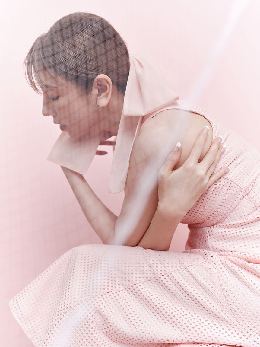 CELFORD「【CELFORD&times;MIKA】ショルダーリボン2wayワンピース」|ワンピース|