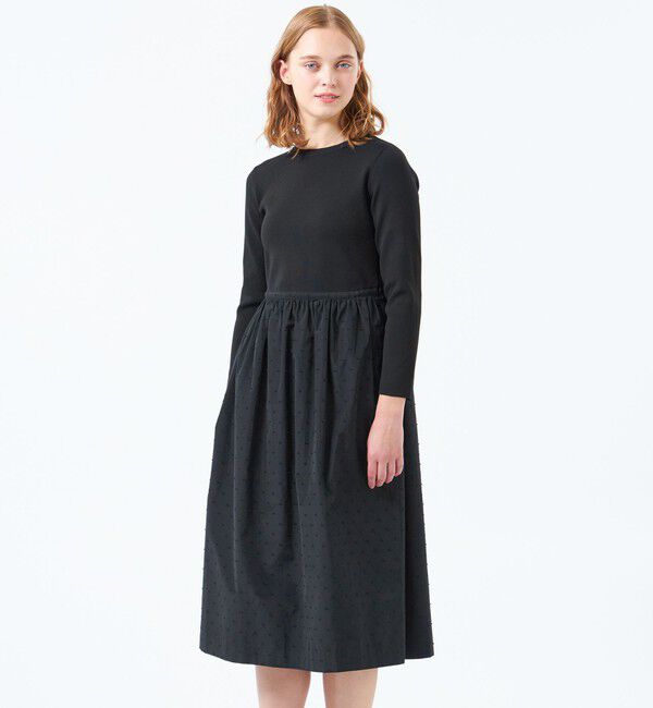 MACKINTOSH PHILOSOPHY「コンビジャガードワンピース」|ワンピース|ブラック