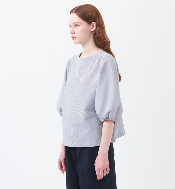 MACKINTOSH PHILOSOPHY「サッカーパフスリーブブラウス」|シャツ・ブラウス|