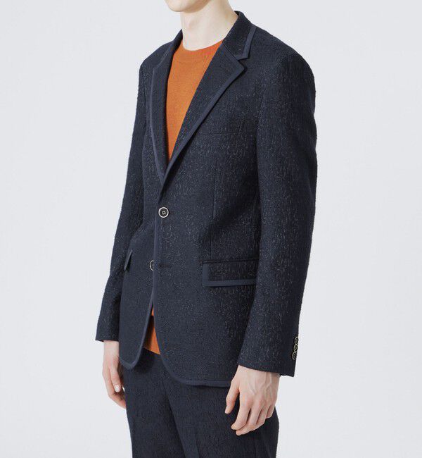  「ツイード パイピングジャケット」|テーラードジャケット|