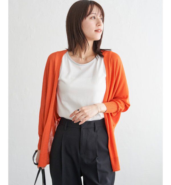 ikka「ドルマンニットトッパーカーディガン」|その他|