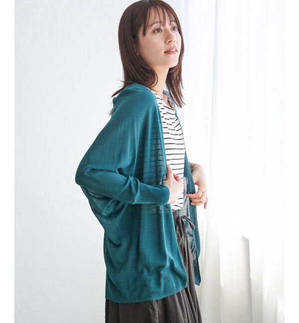 ikka「ドルマンニットトッパーカーディガン」|その他|