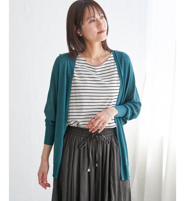 ikka「ドルマンニットトッパーカーディガン」|その他|