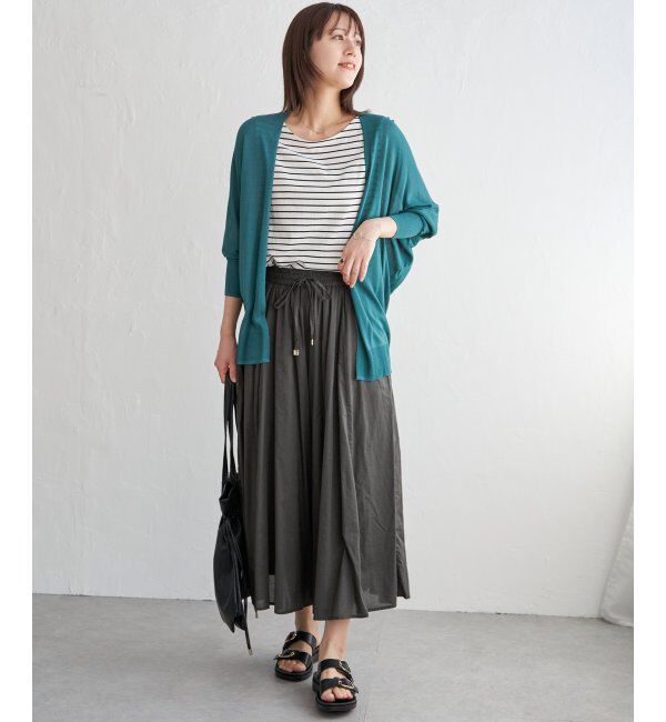 ikka「ドルマンニットトッパーカーディガン」|その他|