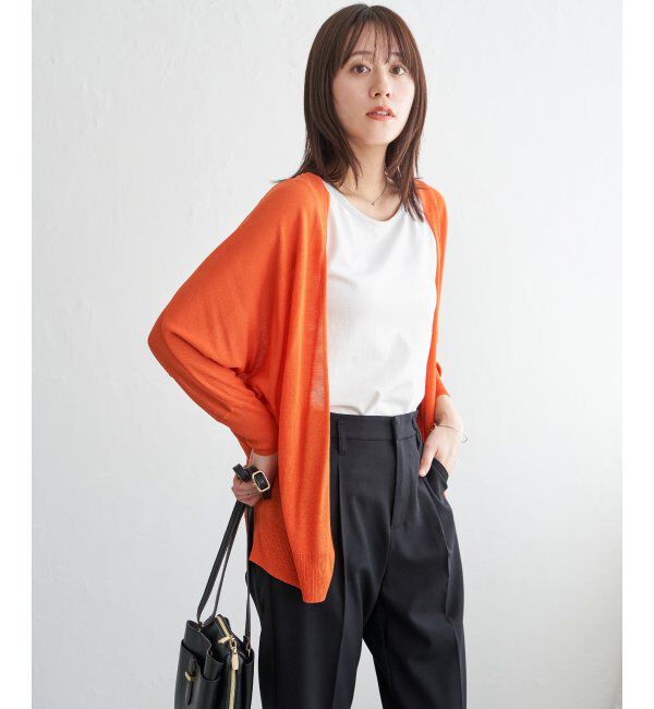 ikka「ドルマンニットトッパーカーディガン」|その他|