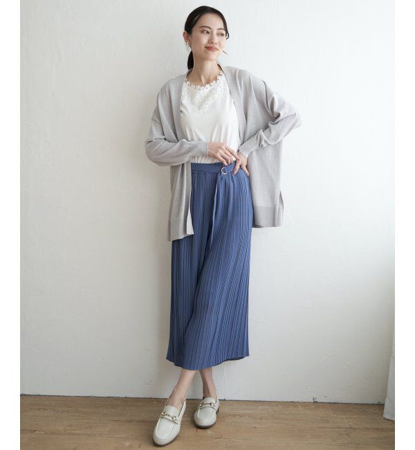 ikka「【洗濯機で洗える／吸水速乾】洗えるさらっとカーディガン【UVカット】」|その他|