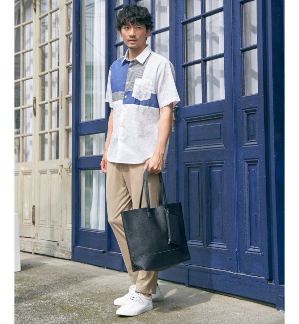 ikka「シュリンクトートバッグ」|その他|